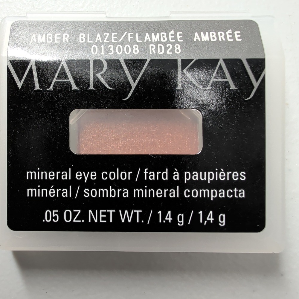 Mary Kay Mineral Eye Color Amber Blaze 013008 RD28 Shimmer Eyeshadow Refill